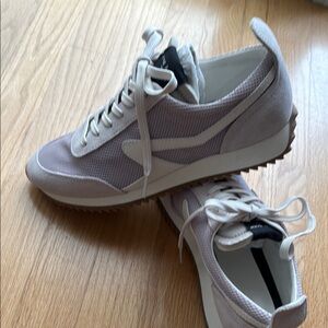 Rag & Bone Lilac and White Sneakers Minimalist Design